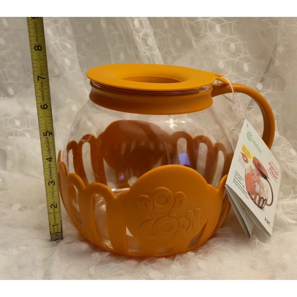 Ecolution Patented Micro-Pop Microwave Popcorn Popper